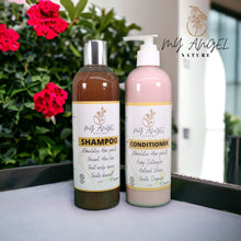 Load image into Gallery viewer, Organic Plant-based sulfate free SHAMPOO AND CONDITIONER 12oz